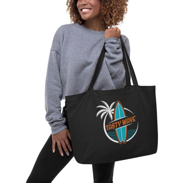 Large organic tote bag